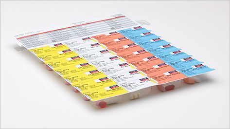 Dispill multi-dose packaging