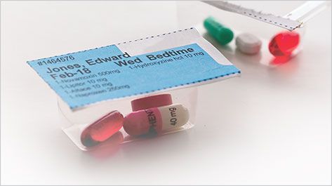 Dispill multi-dose packaging