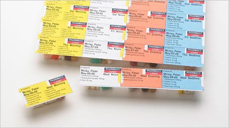 Dispill multi-dose packaging